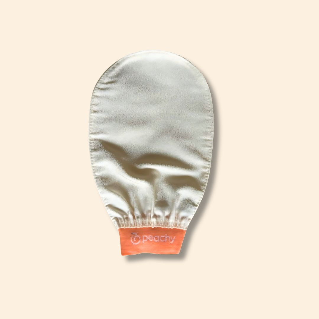 Peachy - Exfoliating gloves for soft and smooth skin